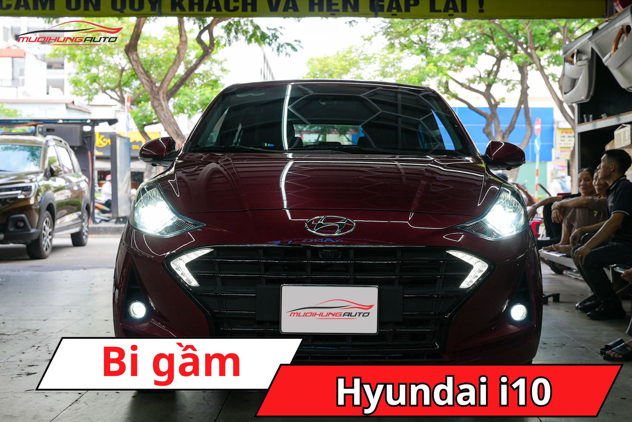 Độ bi gầm Hyundai i10