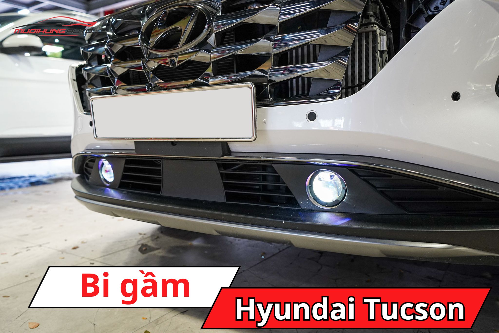 Độ bi gầm Hyundai Tucson