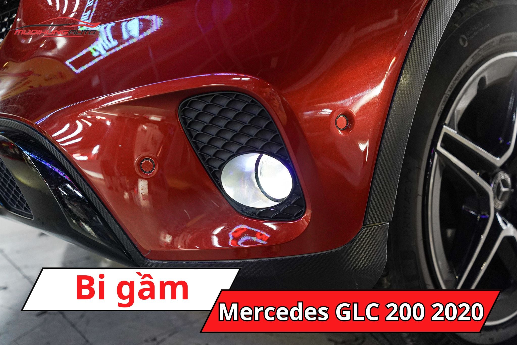 Độ bi gầm Mercedes GLC 200 2020