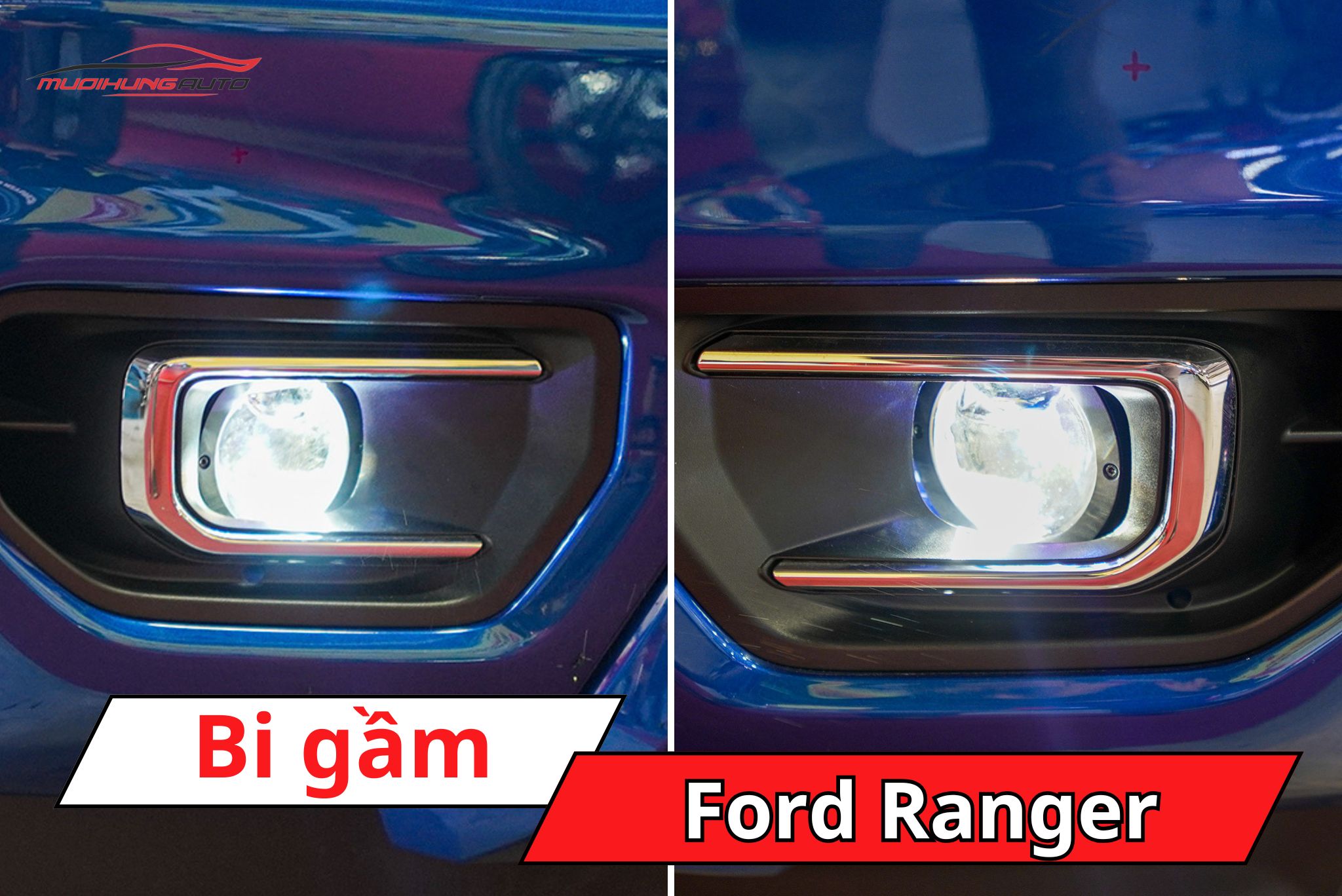 Độ bi gầm ô tô Ford Ranger