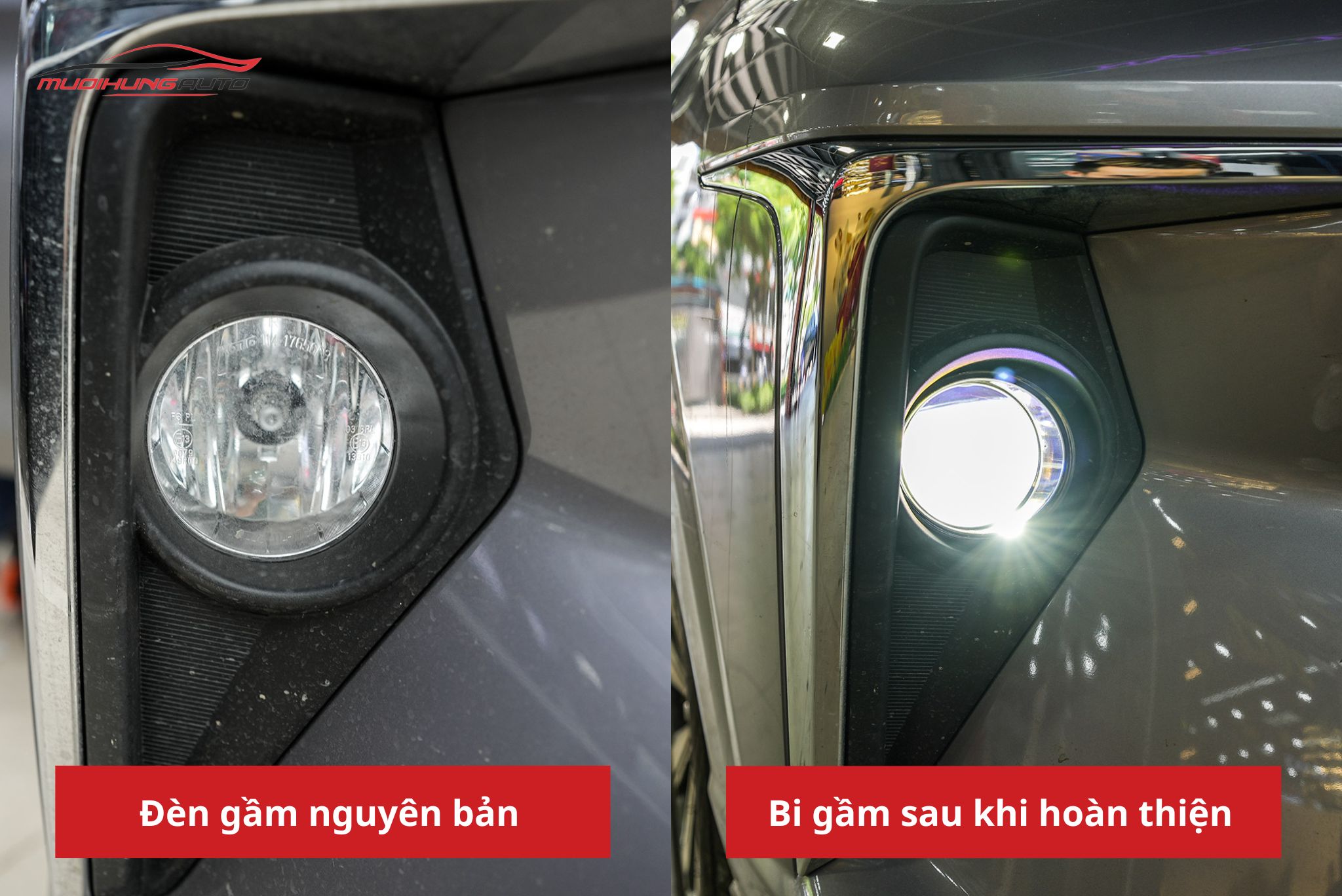 Độ bi gầm Toyota Veloz