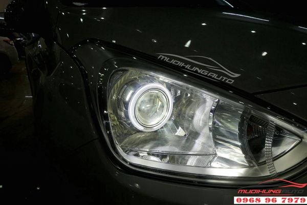 Độ Bi xenon cho đèn pha Hyundai I10 chuyên nghiệp 04