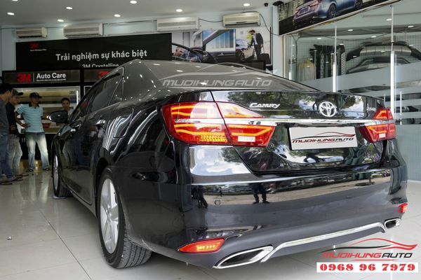 Độ cản trước và sau xe Camry 2015 lên lexus&nbsp; chuyên nghiệp 02