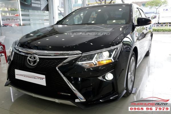 Độ cản trước và sau xe Camry 2015 lên lexus&nbsp; chuyên nghiệp 01