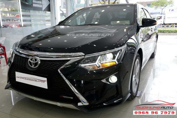 Độ cản trước và sau xe Camry 2015 lên lexus&nbsp; chuyên nghiệp 05