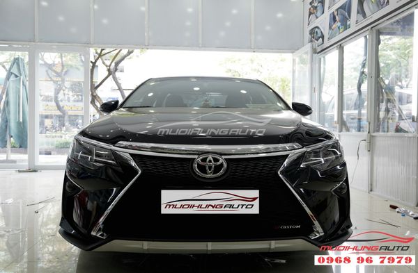 Độ cản trước và sau xe Camry 2015 lên lexus&nbsp; chuyên nghiệp 07