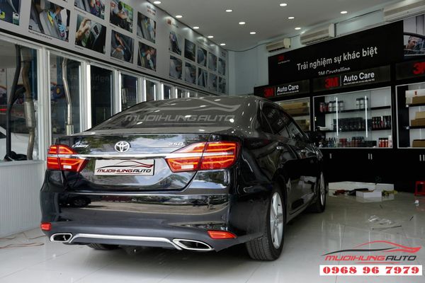 Độ cản trước và sau xe Camry 2015 lên lexus&nbsp; chuyên nghiệp 08