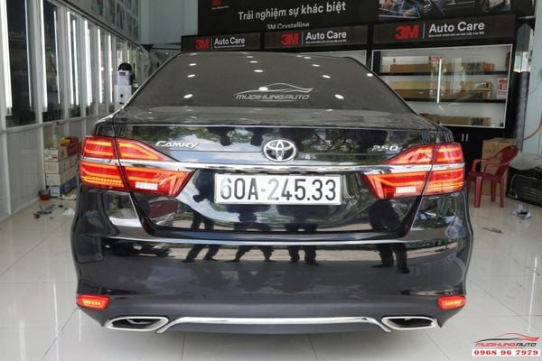 Độ cản trước và sau xe Camry 2015 lên lexus&nbsp; chuyên nghiệp 09