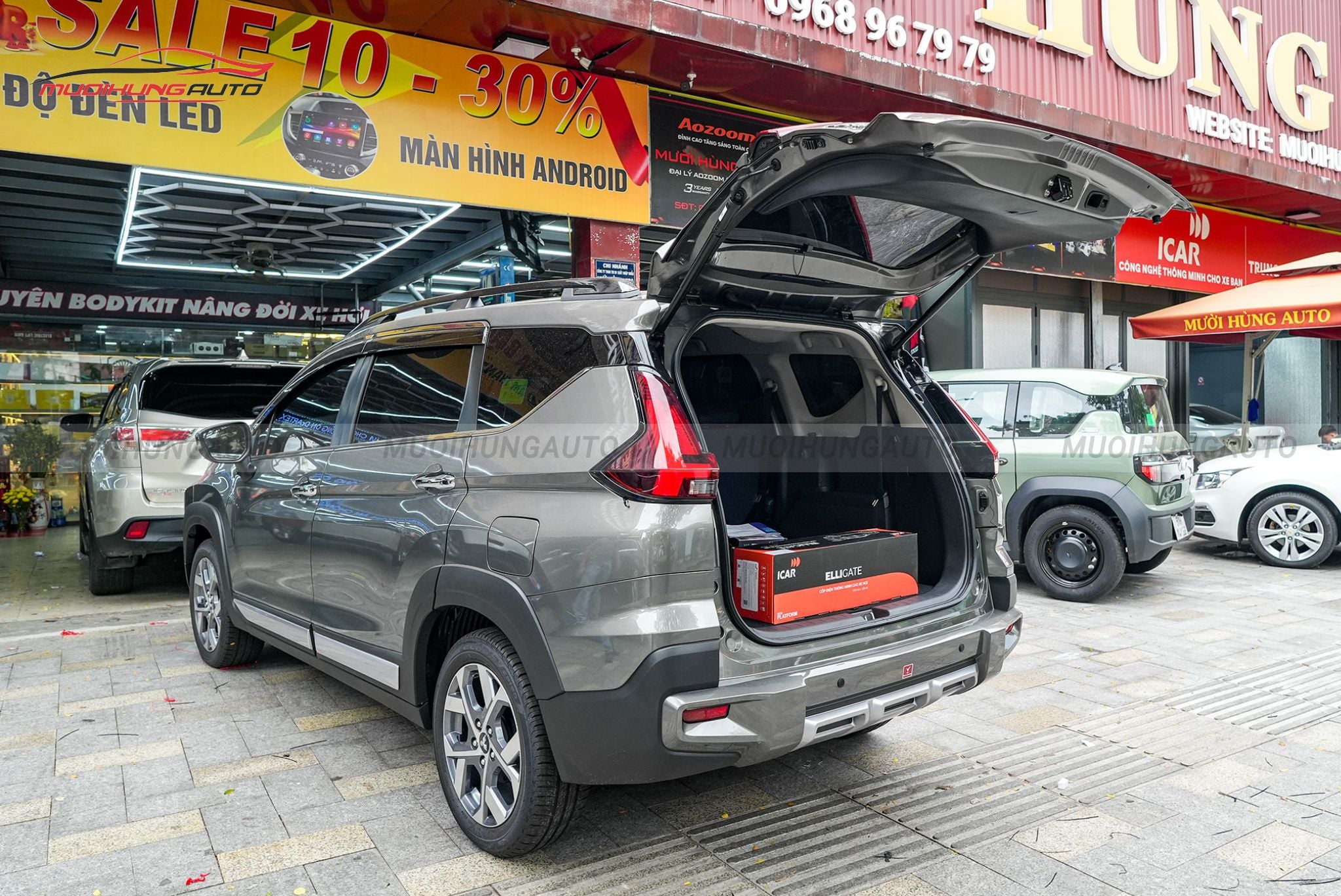 Độ cốp điện ô tô Mitsubishi Xpander Cross 2024