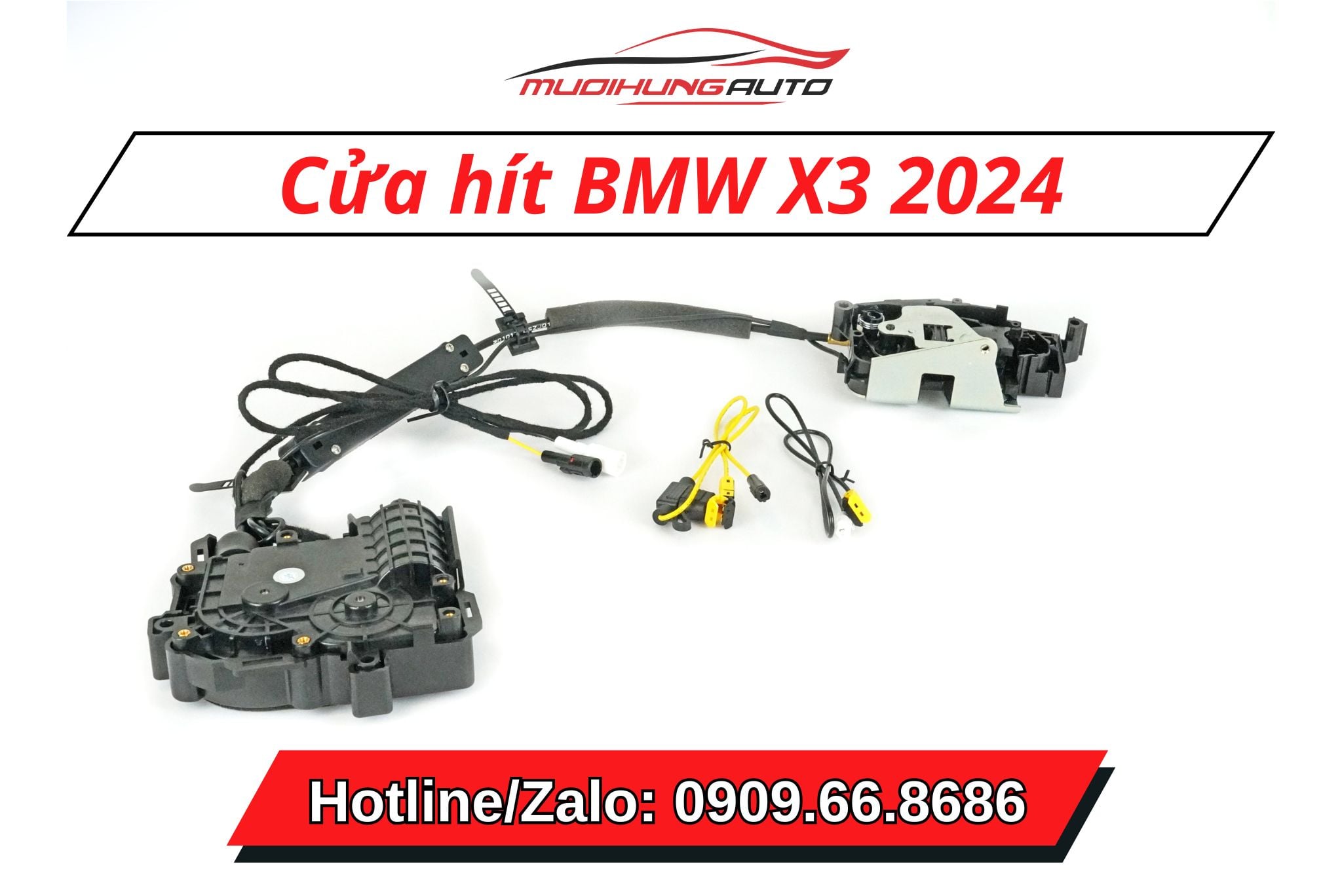Độ cửa hít ô tô BMW X3 2024