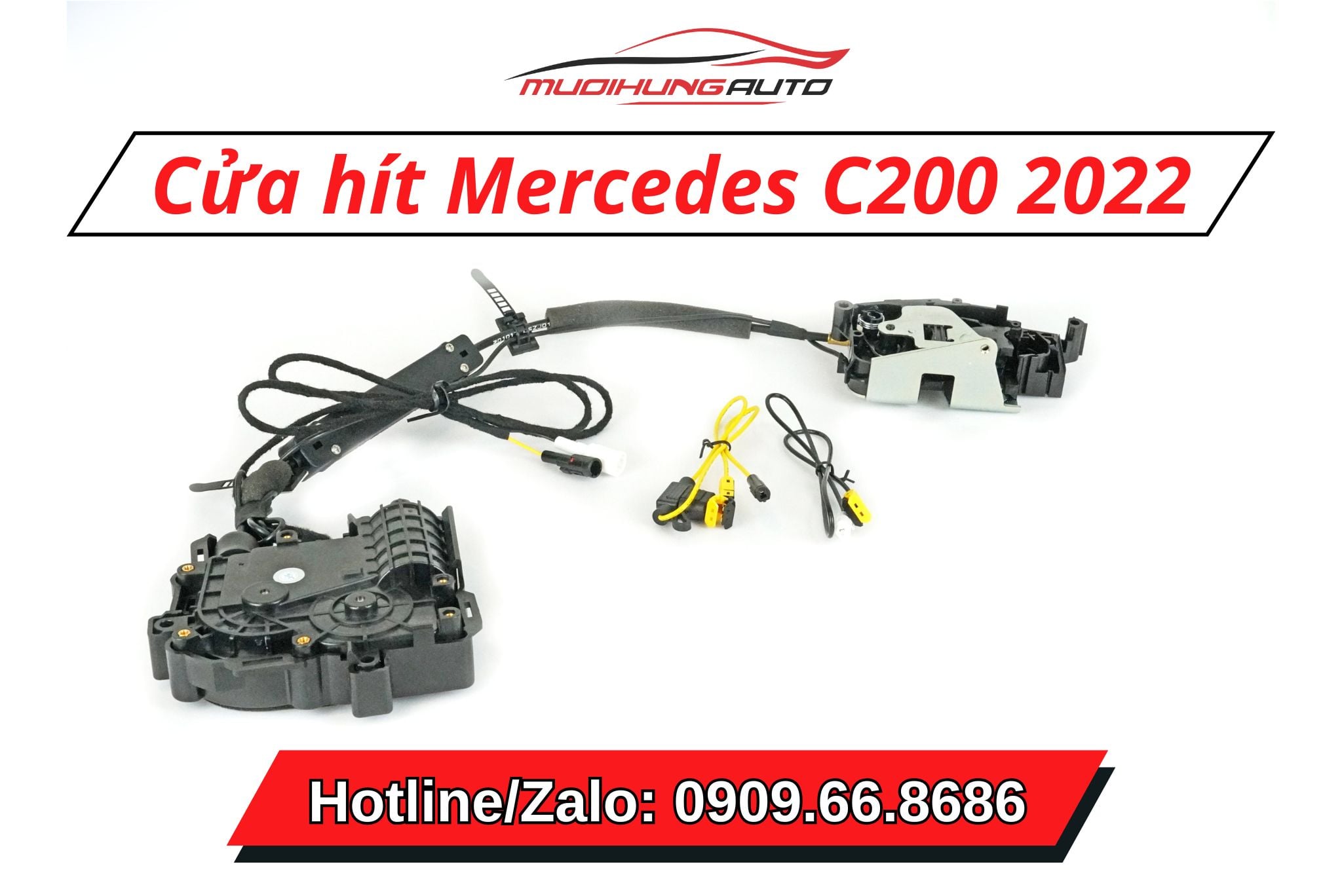 Độ cửa hít ô tô Mercedes C200 2022
