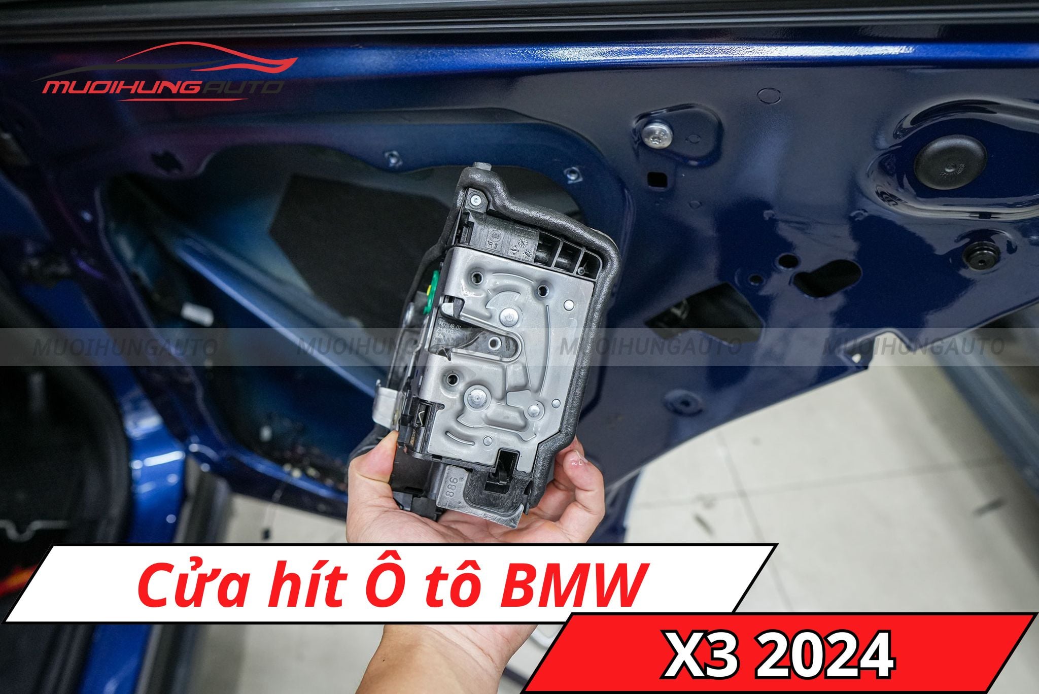 Độ cửa hít xe hơi BMW X3 2024
