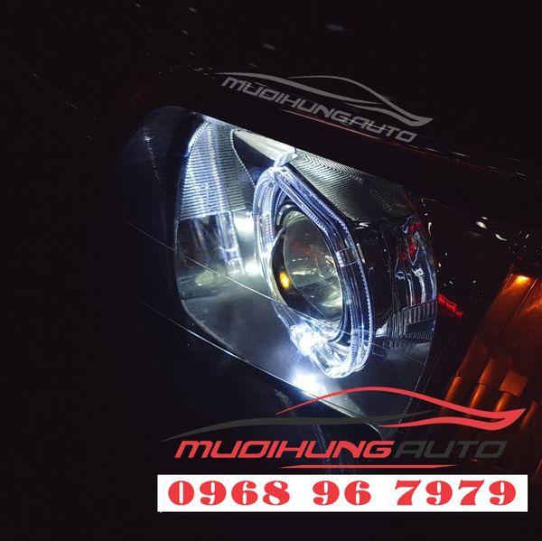 Độ đèn Bixenon và led bar xe Ford EVEREST 2019 04