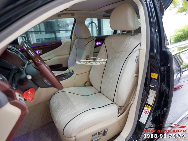 Khoác Lên Xe Lexus LS460L Một Tấm Áo Mới Với Dịch Vụ Độ Nội Thất Sang Chảnh