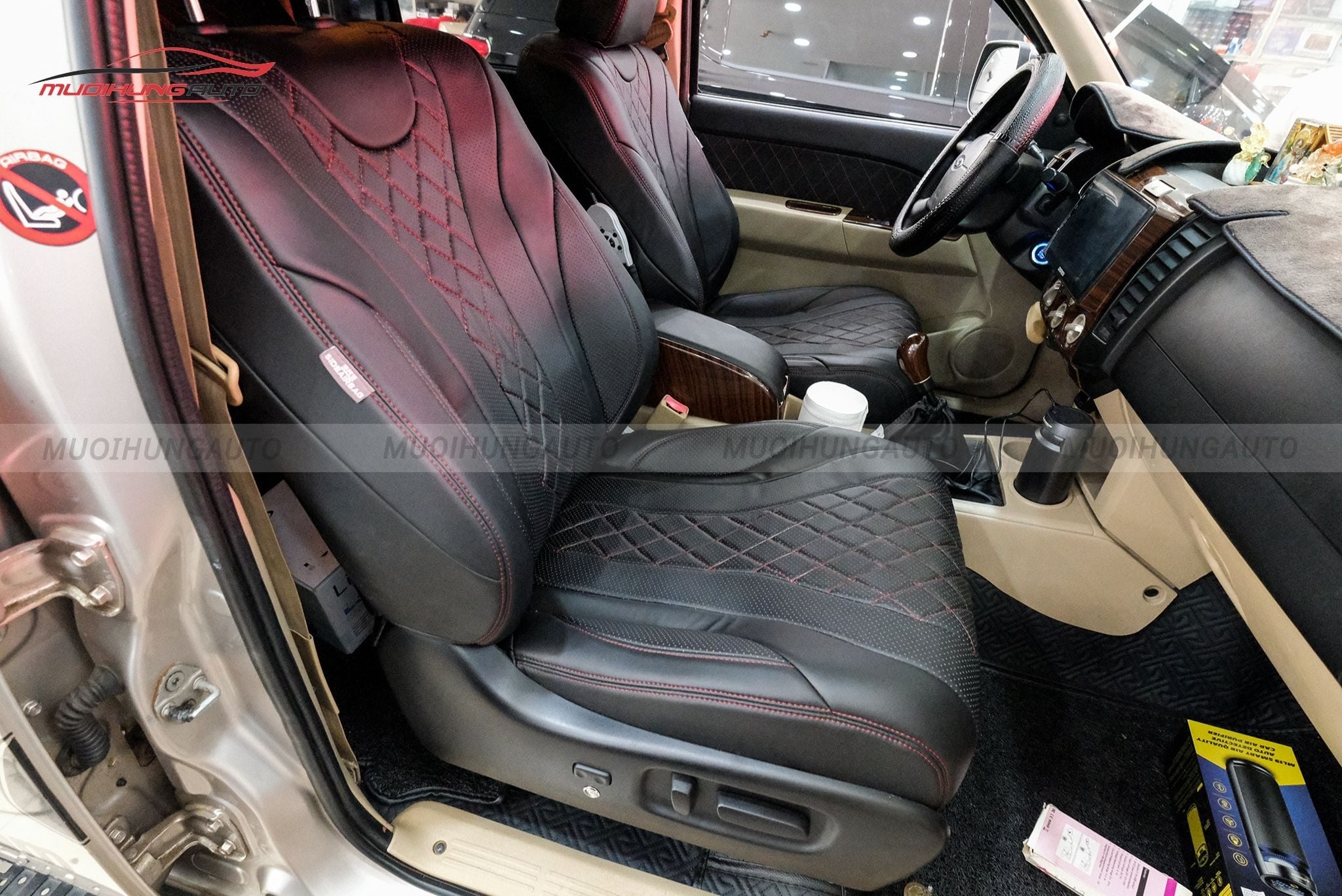 Độ ghế chỉnh điện Ford Everest