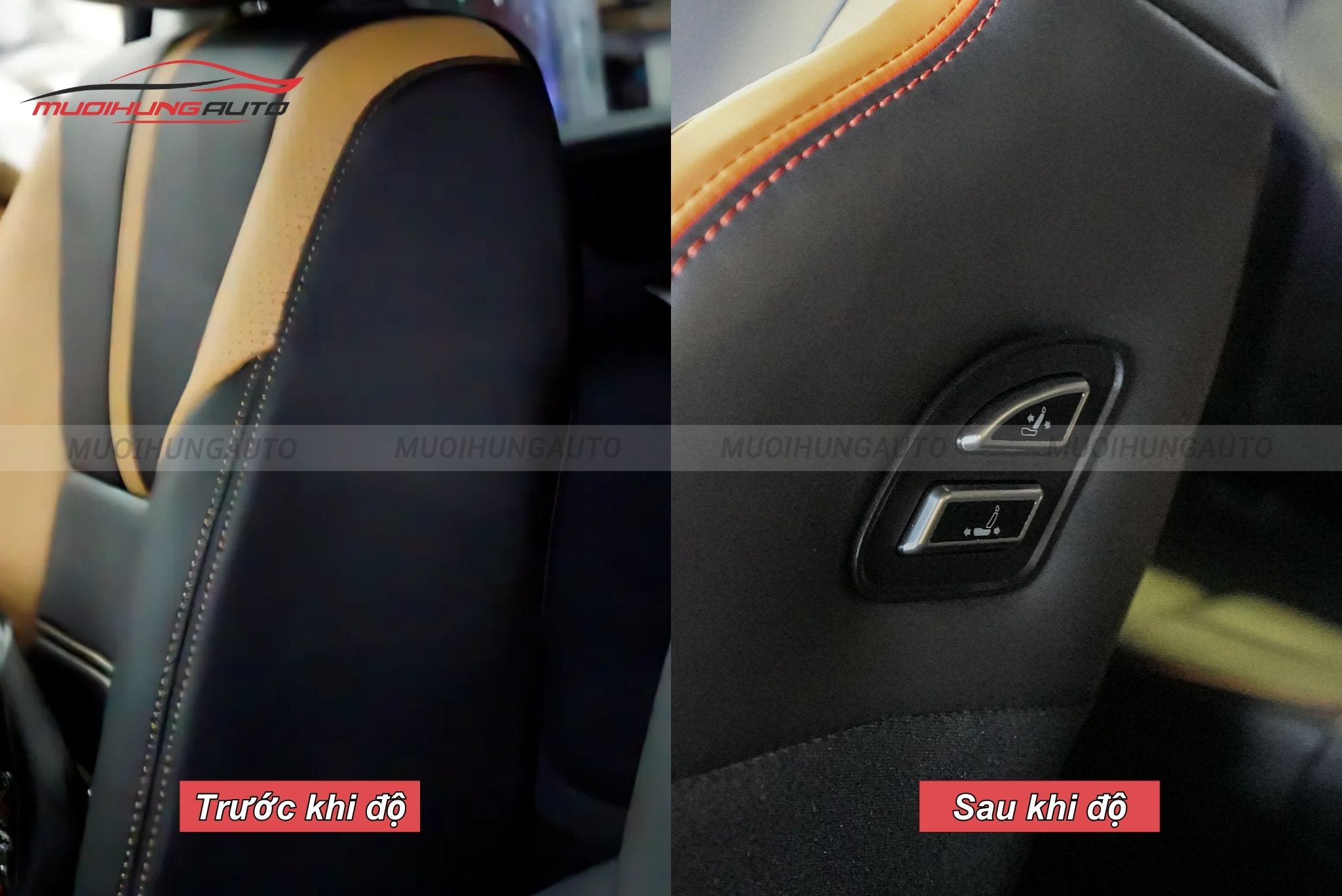 Độ ghế chỉnh điện ô tô Ford Ranger 2023