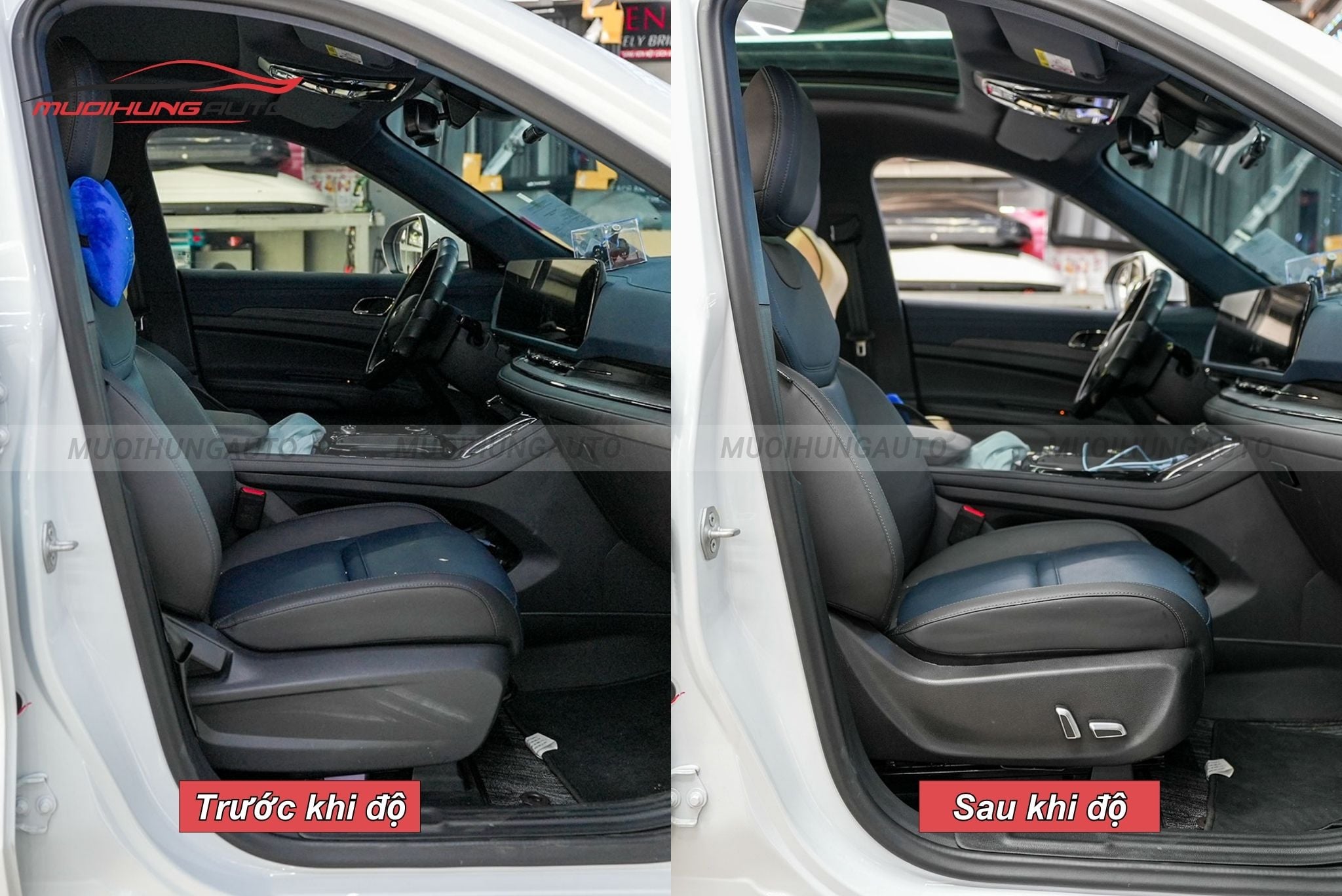 Độ ghế chỉnh điện ô tô Ford Territory 2024