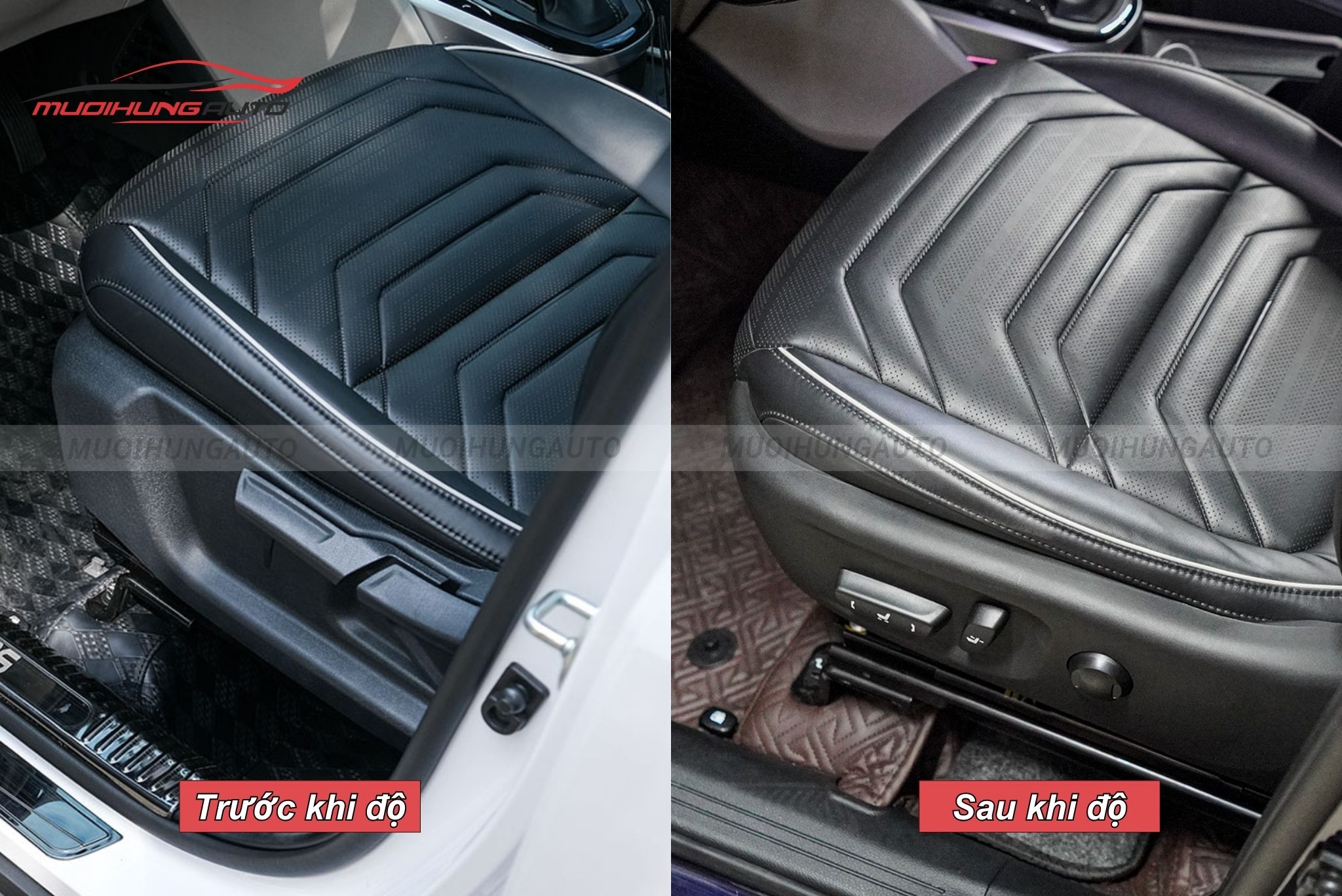 Độ ghế chỉnh điện ô tô Kia Carens 2023