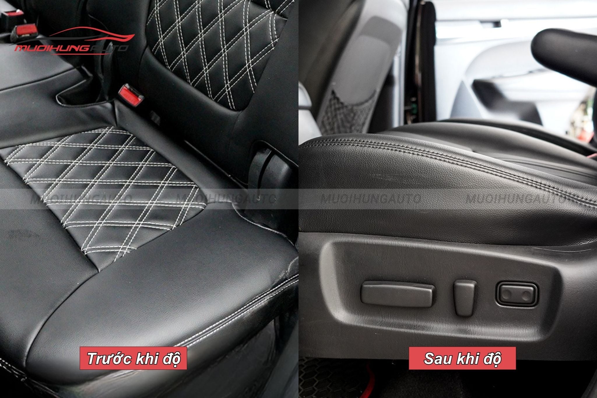 Độ ghế chỉnh điện ô tô Kia Sorento