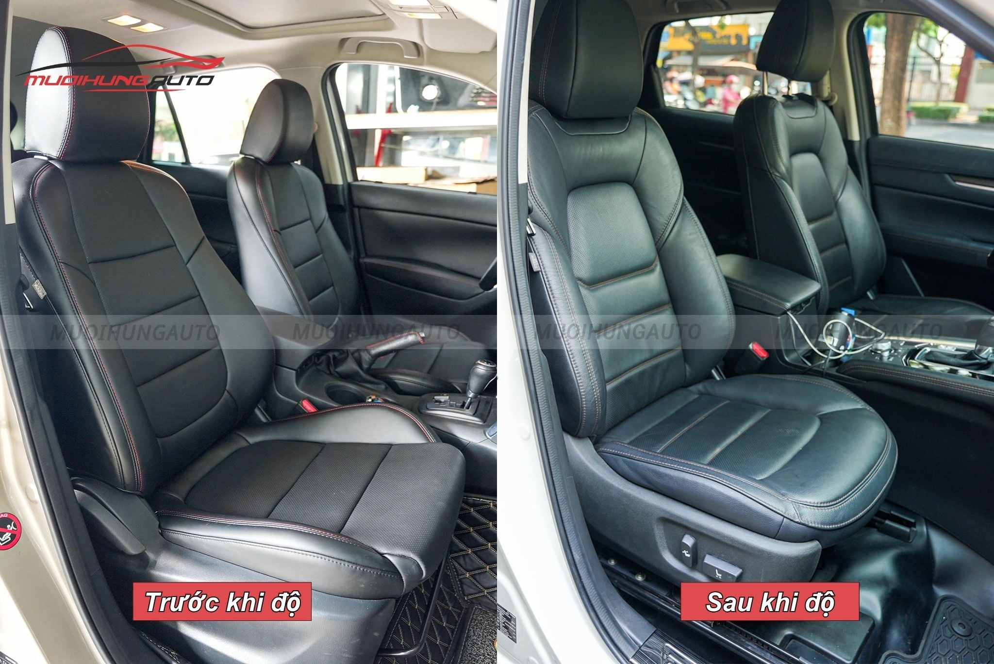 Độ ghế chỉnh điện ô tô Mazda CX5 2020