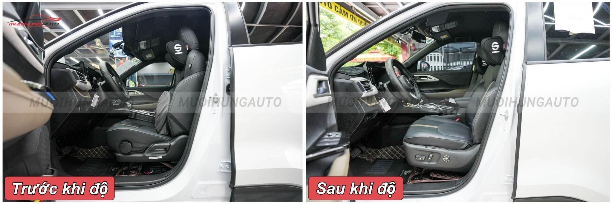 Độ ghế chỉnh điện ô tô tại Quận 12