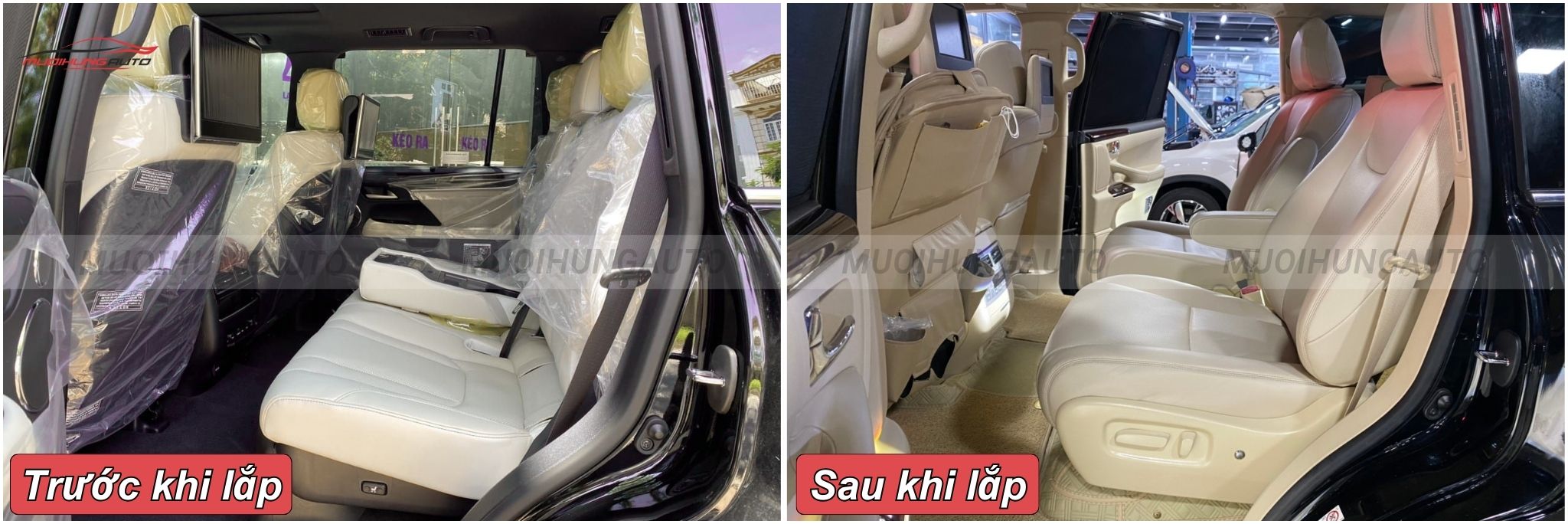 Độ ghế chỉnh điện ô tô tại Quận 4