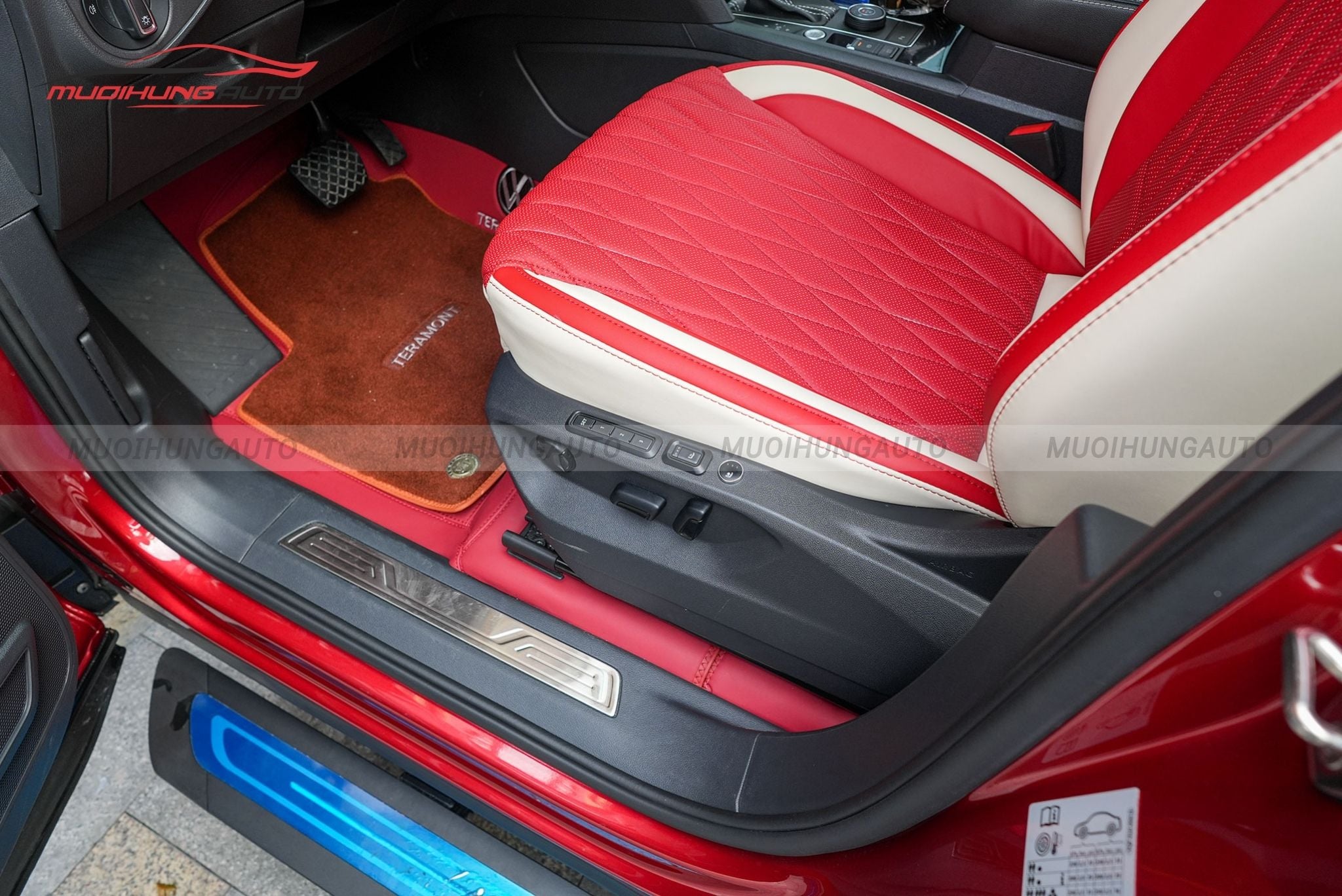 Độ ghế chỉnh điện ô tô Volkswagen Teramont 2023