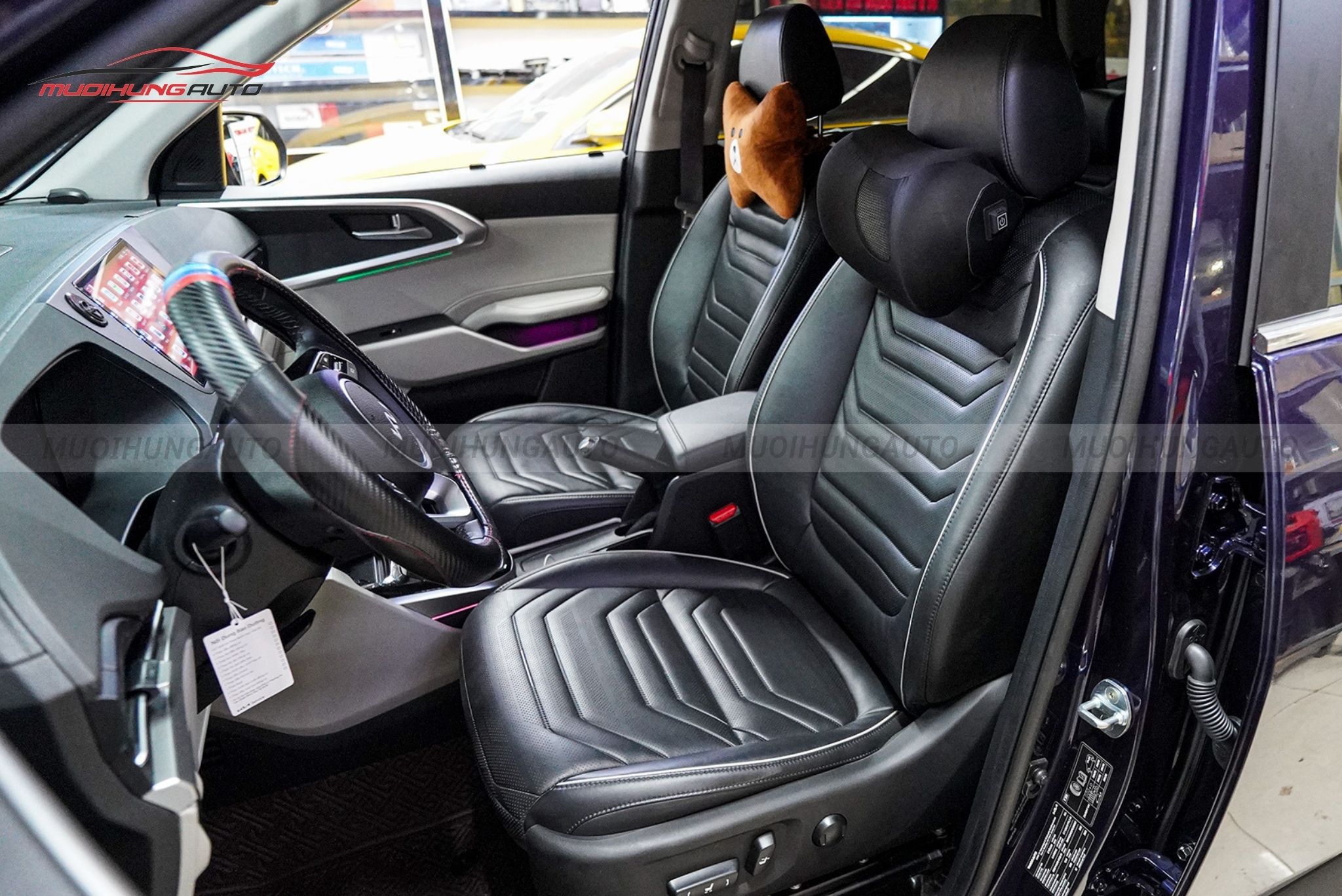 Độ ghế điện cho ô tô Kia Carens 2023