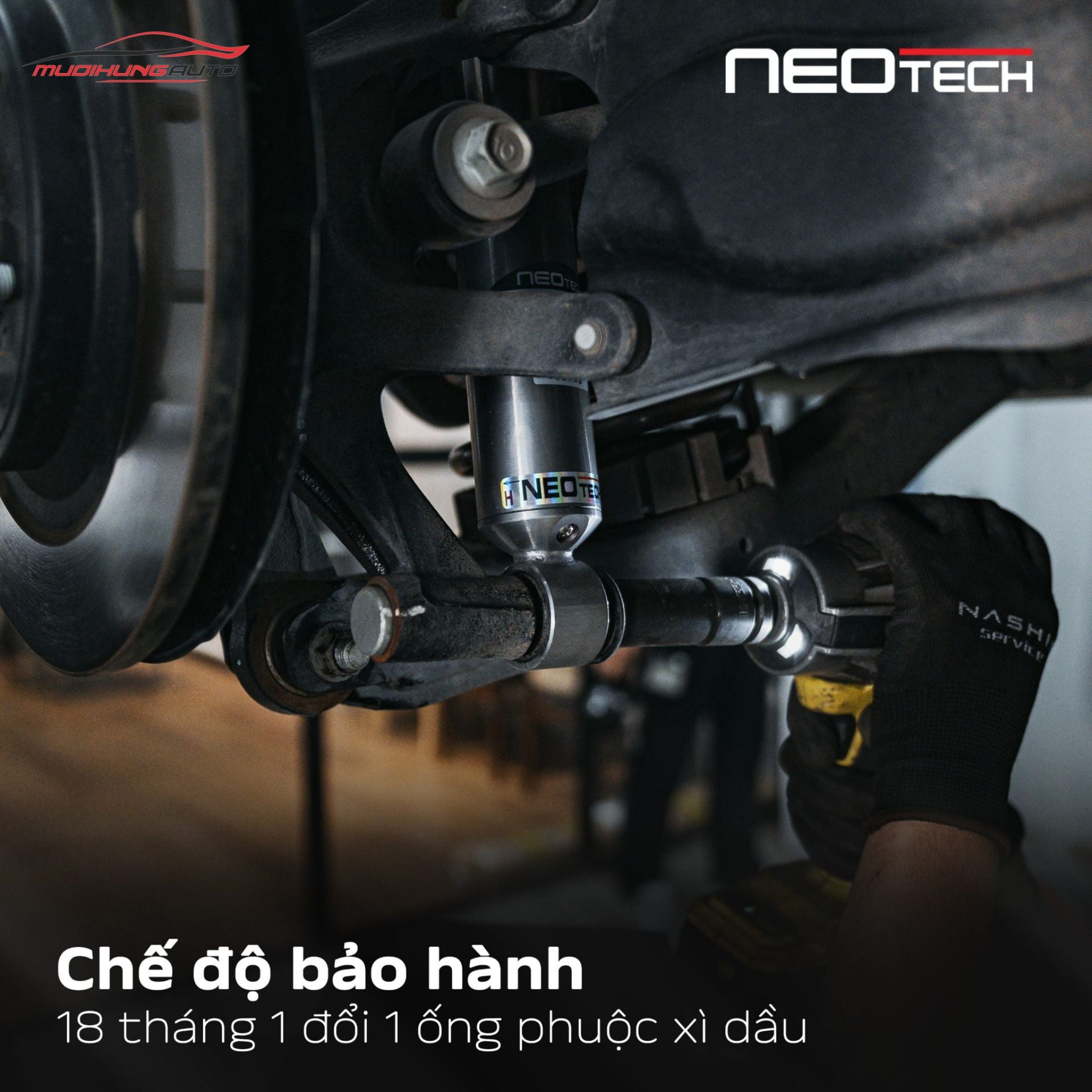 Độ giảm xóc ô tô Neotech Santafe