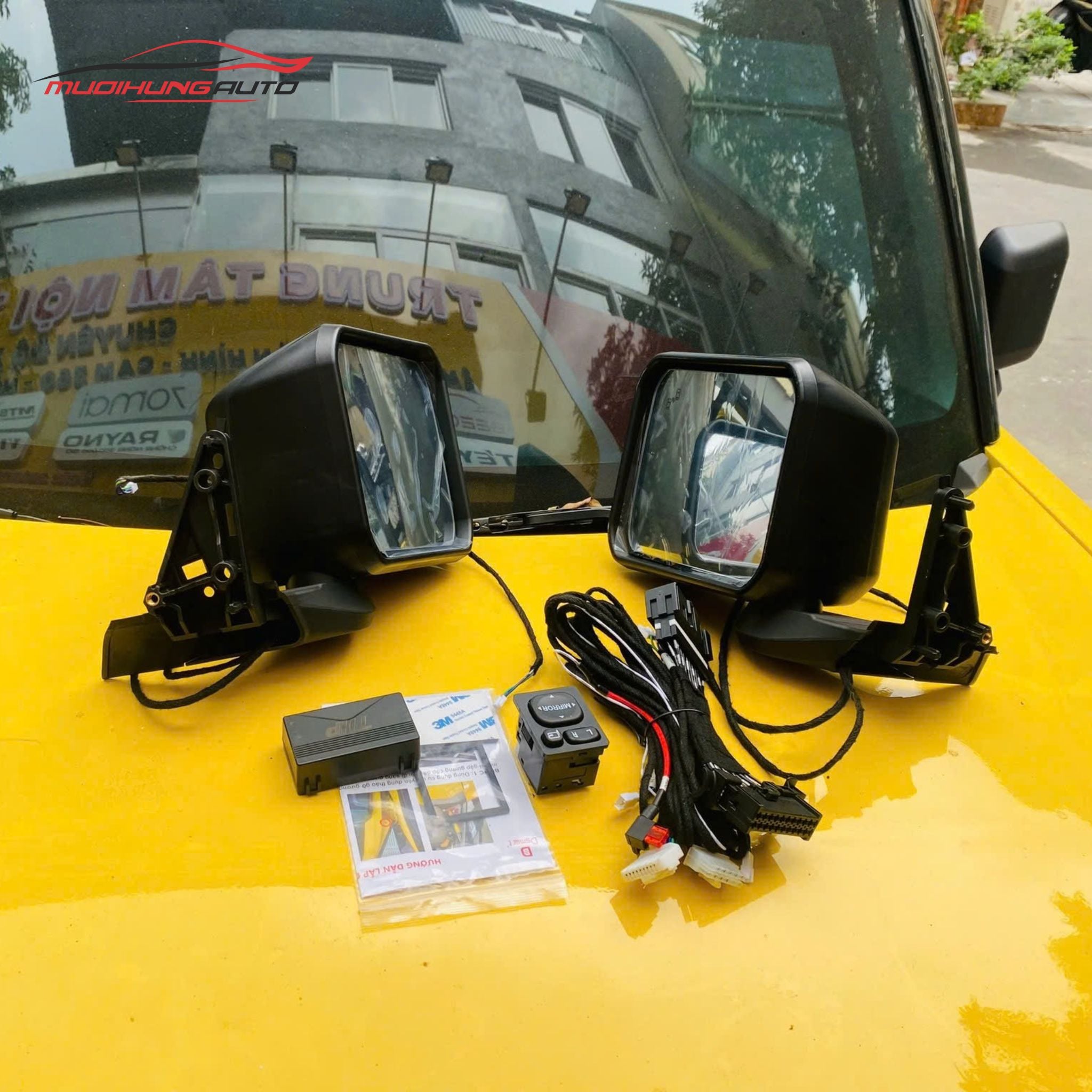 độ gương chỉnh điện cho VF3