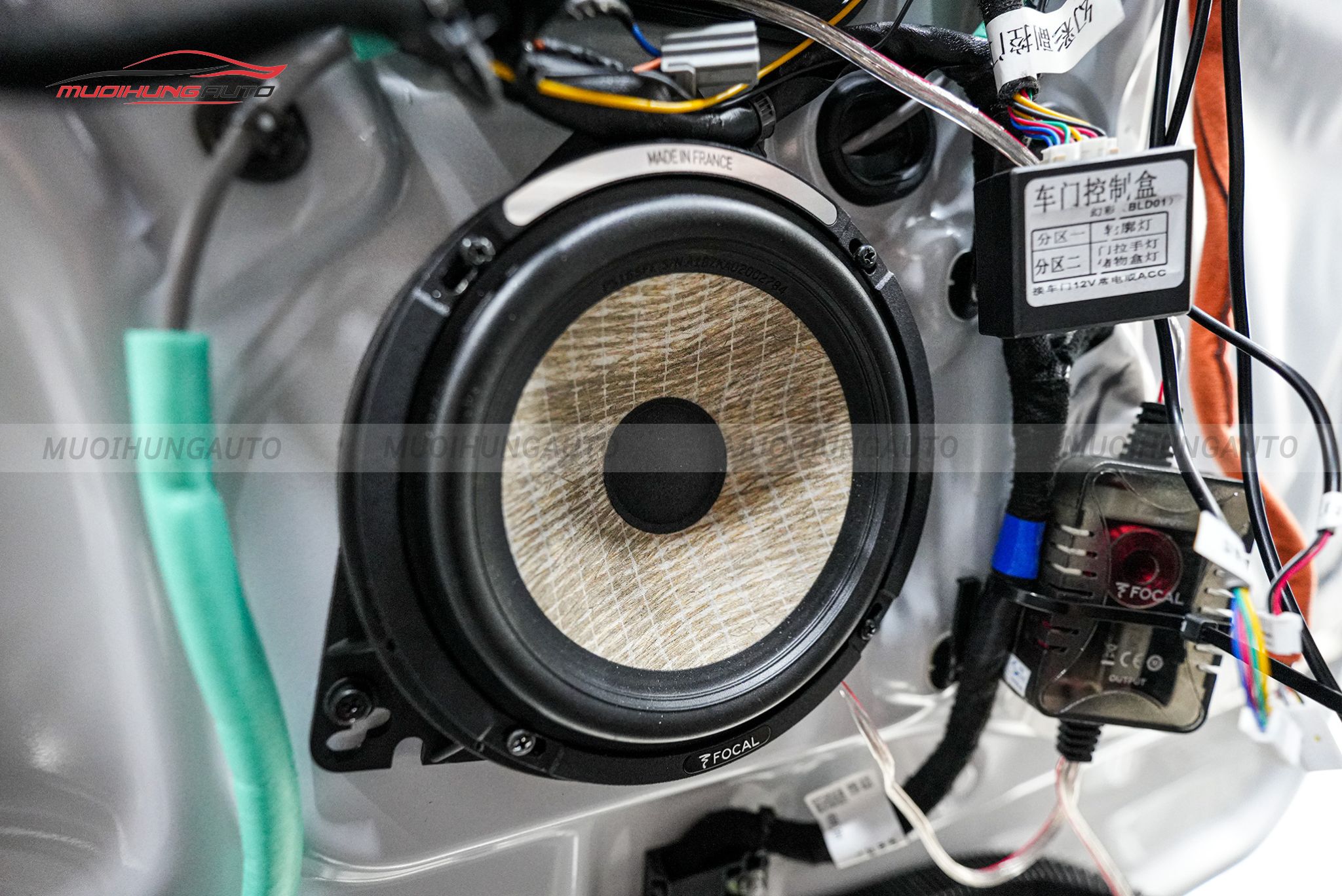 Độ loa cánh cửa ô tô Kia Carnival