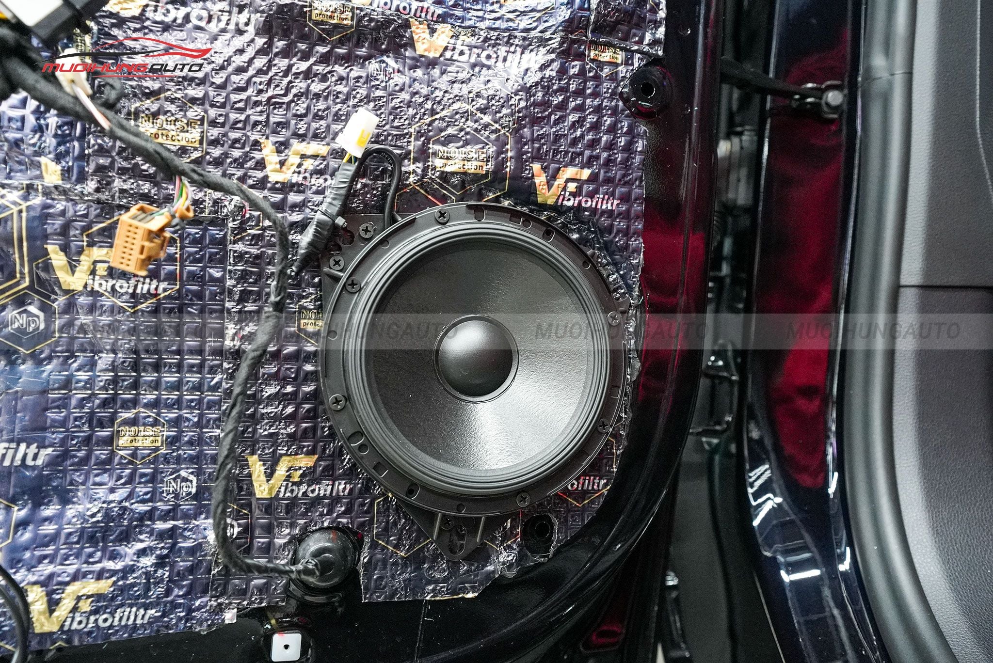 Độ loa cánh cửa ô tô Territory 2023