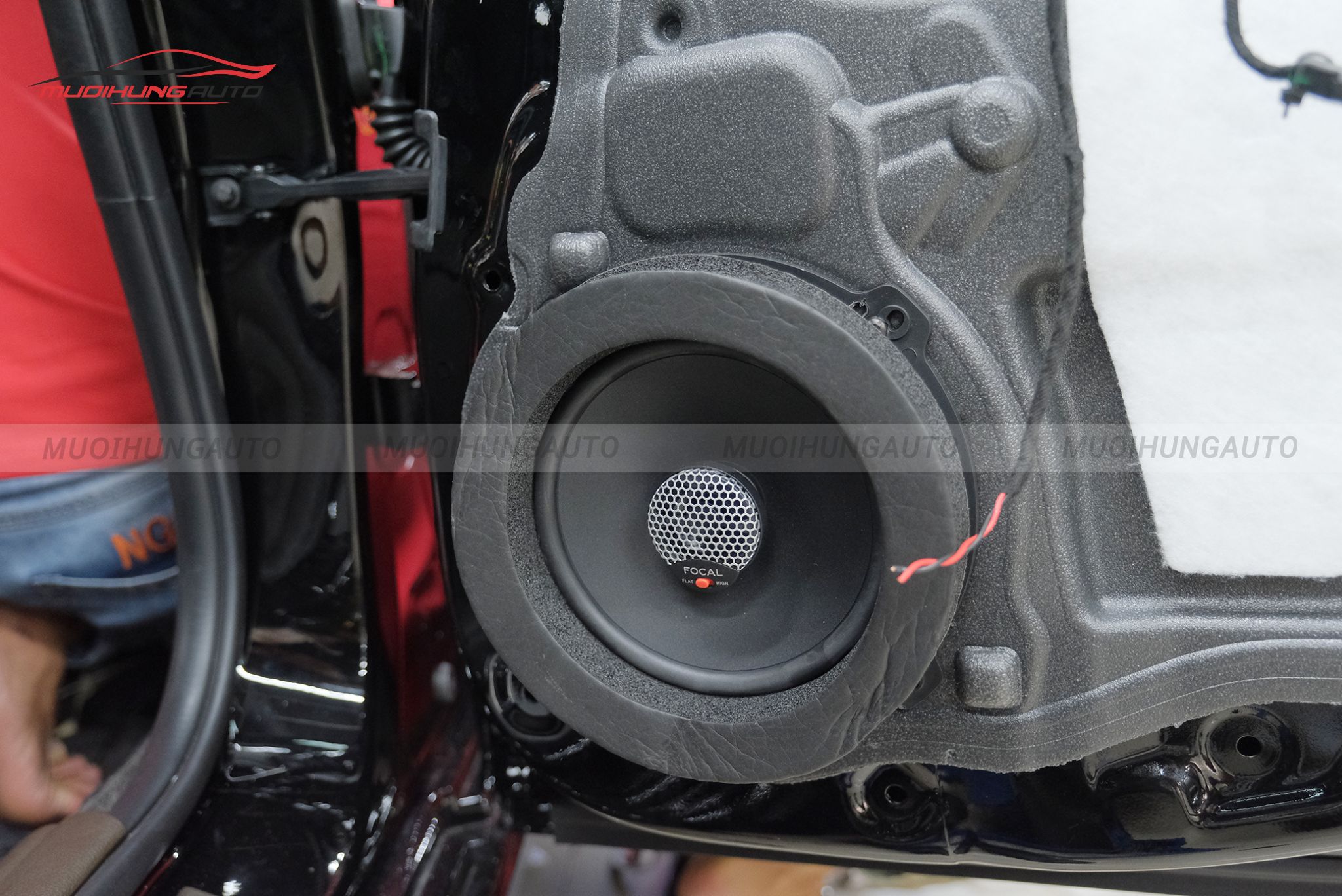 Độ loa cánh cửa Vinfast LUX A2.0