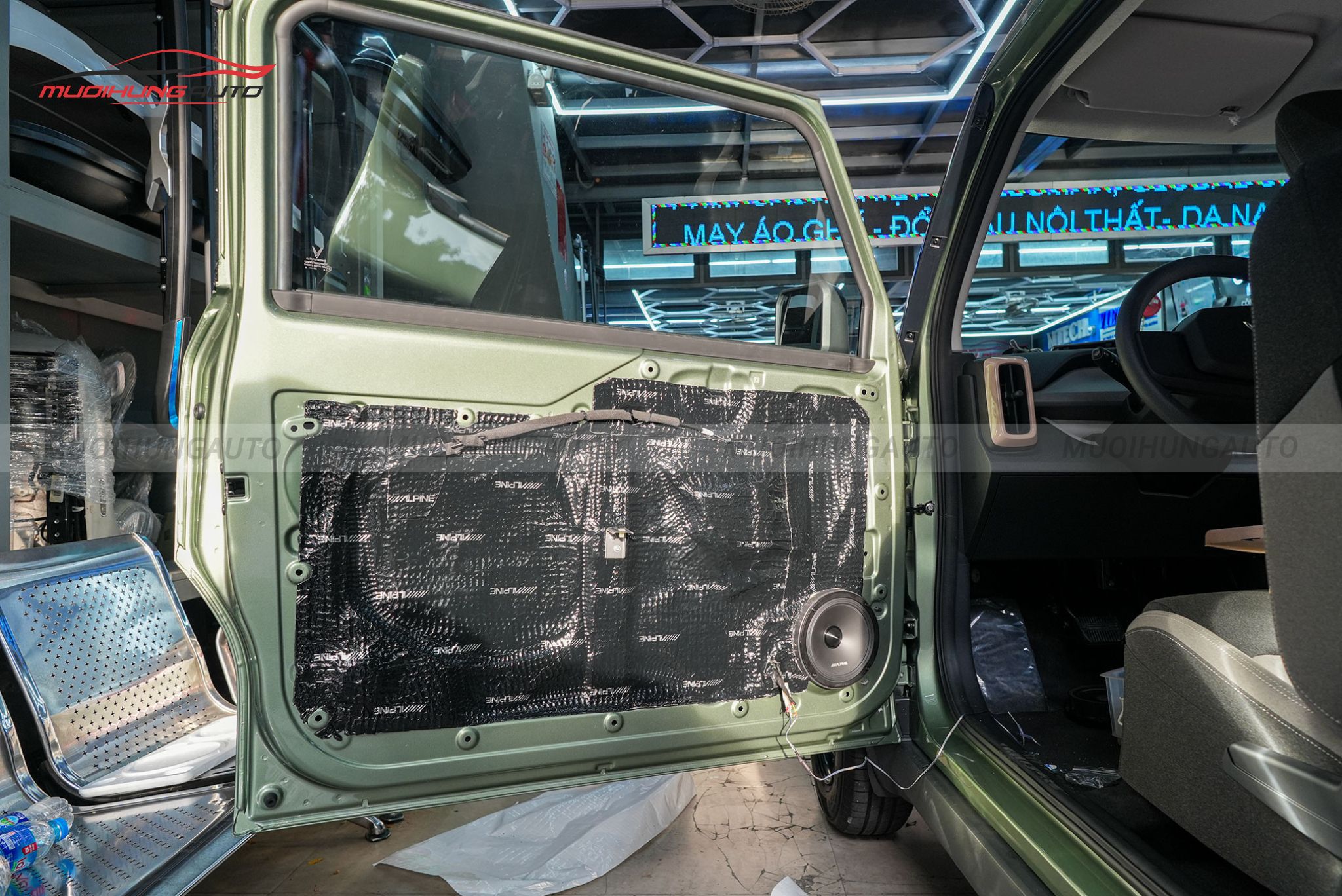 Độ loa cánh ô tô Vinfast VF3