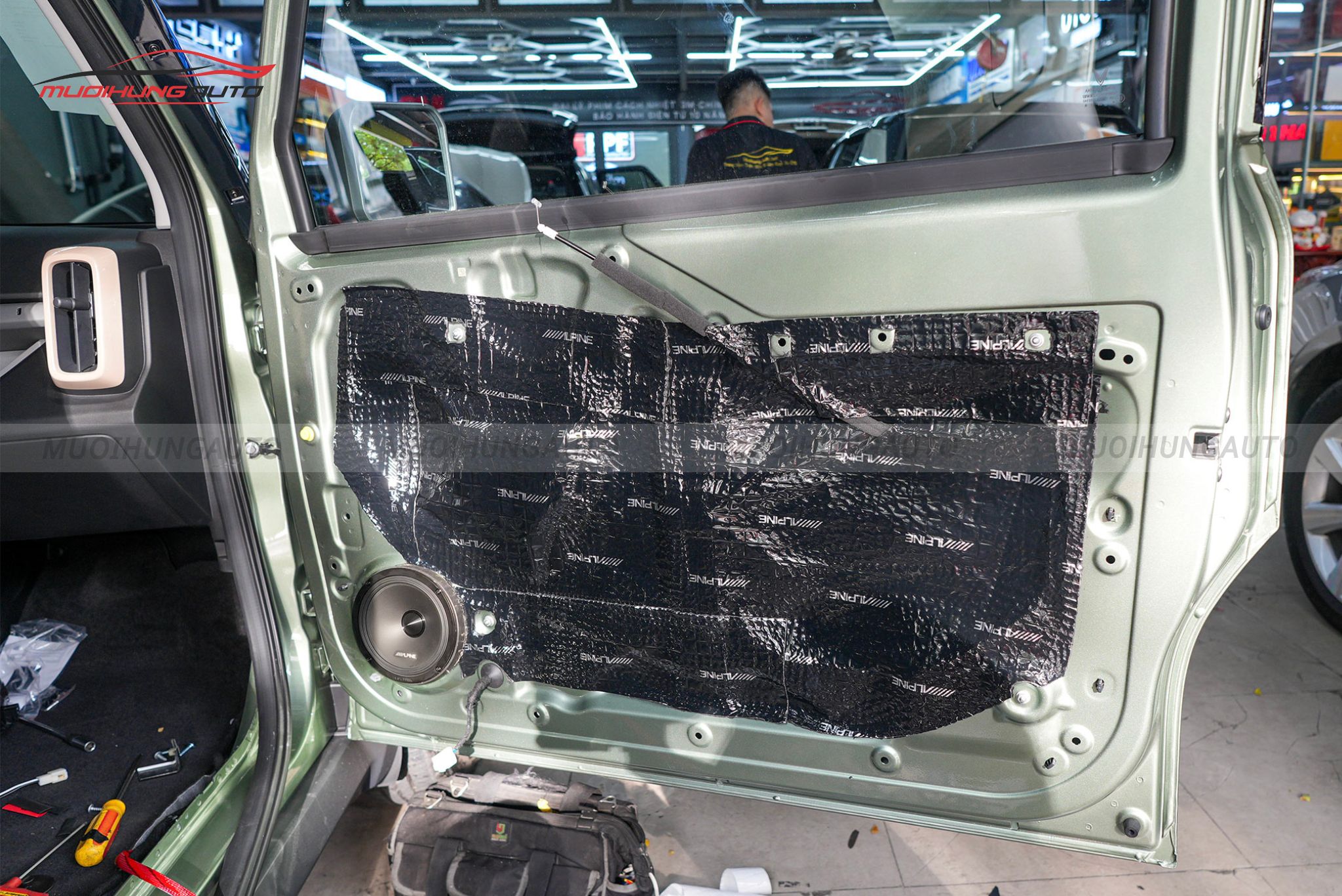 Độ loa cánh Vinfast VF3