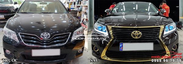Hô Biến Toyota Camry 10 Năm Tuổi Lên Diện Mạo Mới Tại TPHCM