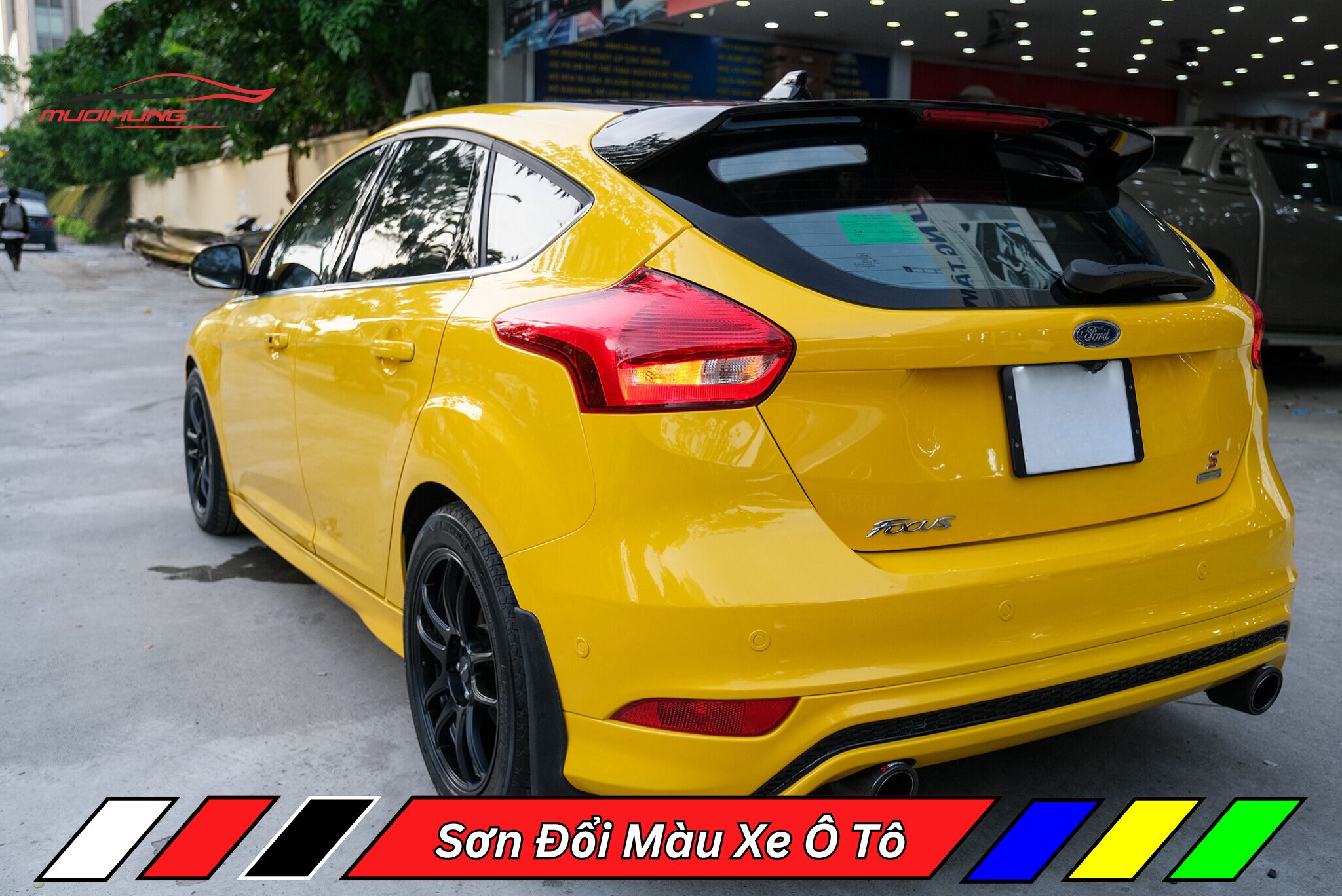 Lý do nên sơn đổi màu xe ô tô Ford Focus
