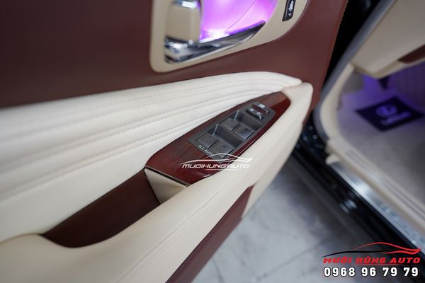 Khoác Lên Xe Lexus LS460L Một Tấm Áo Mới Với Dịch Vụ Độ Nội Thất Sang Chảnh