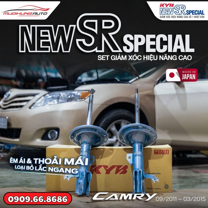Độ phuộc xe hơi KYB Camry 2011-2018