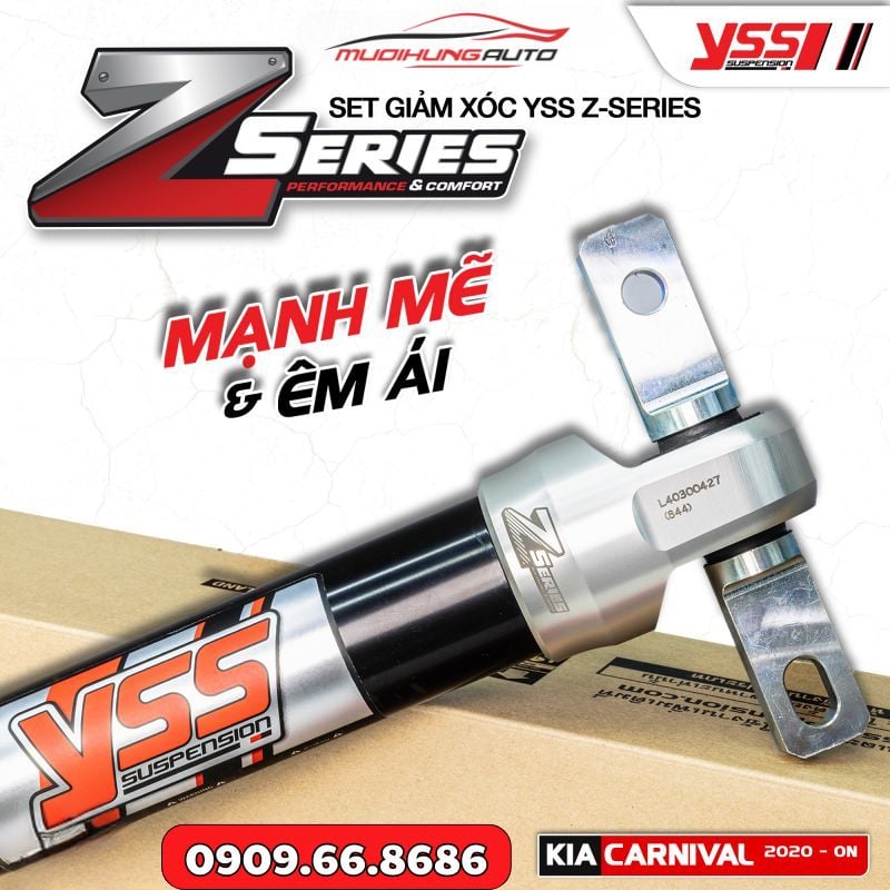 độ phuộc xe hơi yss z-series carnival 2020 - on
