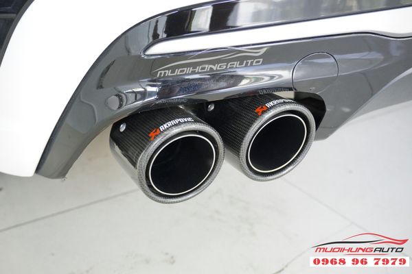 Độ pô Akrapovic thể thao Hyundai Elantra mới nhất 2019 07