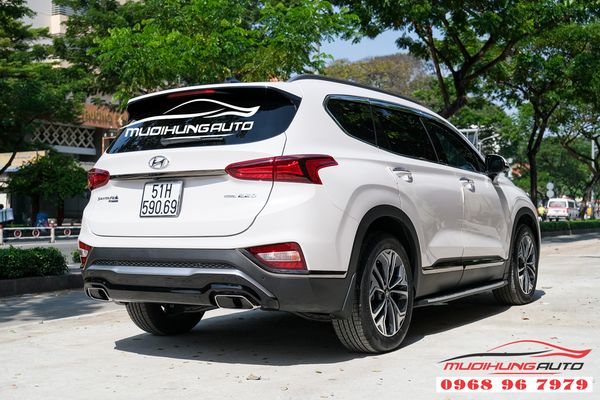 Độ pô nguyên cây zin theo xe Hyundai Santafe 2019 01