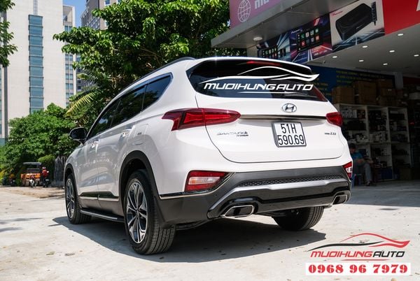 Độ pô nguyên cây zin theo xe Hyundai Santafe 2019 06