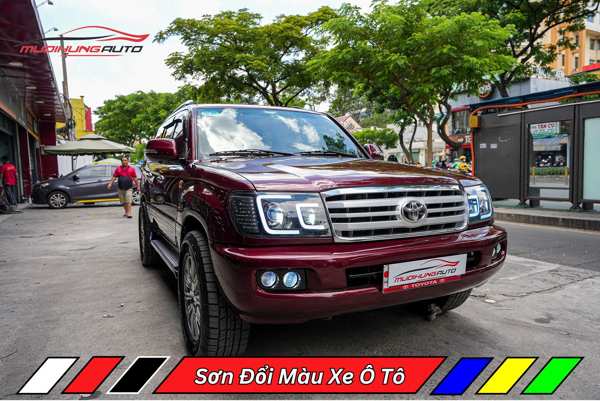 Sơn Đổi Màu Xe Ô Tô