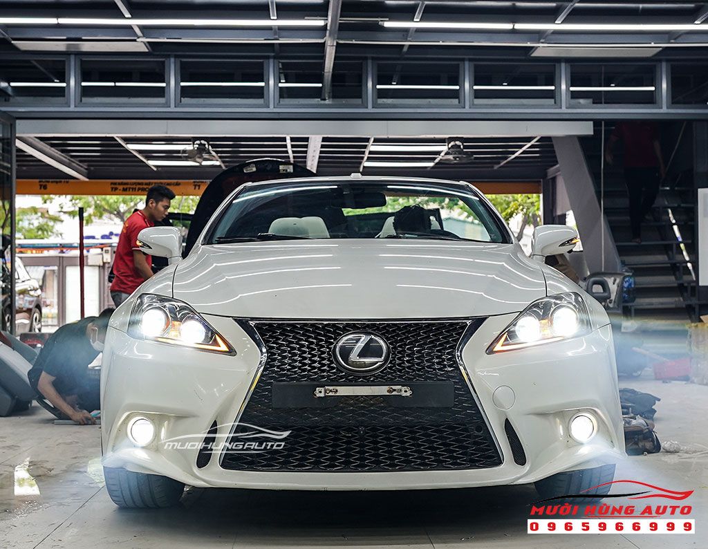 Nâng Cấp Và Lên Đời Cho Xe Lexus IS250 Với Những Sản Phẩm Chất Lượng Tại Mười Hùng Auto