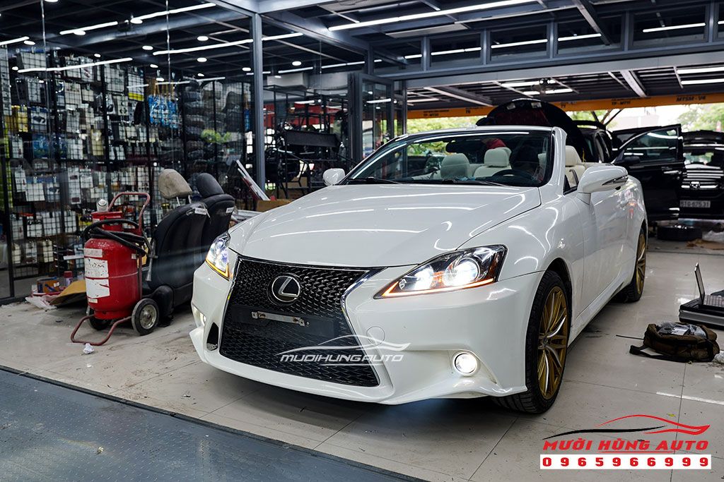 Nâng Cấp Và Lên Đời Cho Xe Lexus IS250 Với Những Sản Phẩm Chất Lượng Tại Mười Hùng Auto