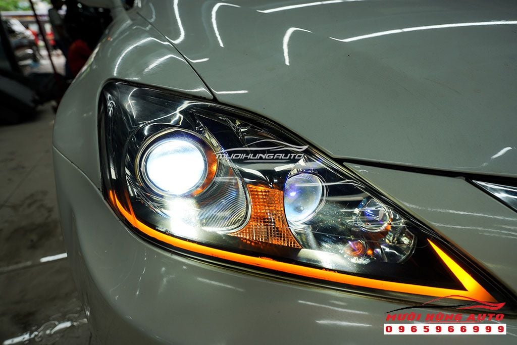 Nâng Cấp Và Lên Đời Cho Xe Lexus IS250 Với Những Sản Phẩm Chất Lượng Tại Mười Hùng Auto