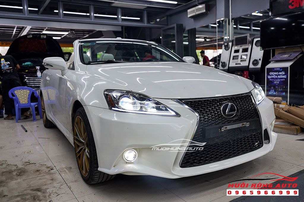 Nâng Cấp Và Lên Đời Cho Xe Lexus IS250 Với Những Sản Phẩm Chất Lượng Tại Mười Hùng Auto