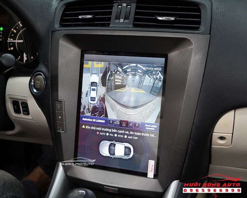 Nâng Cấp Và Lên Đời Cho Xe Lexus IS250 Với Những Sản Phẩm Chất Lượng Tại Mười Hùng Auto