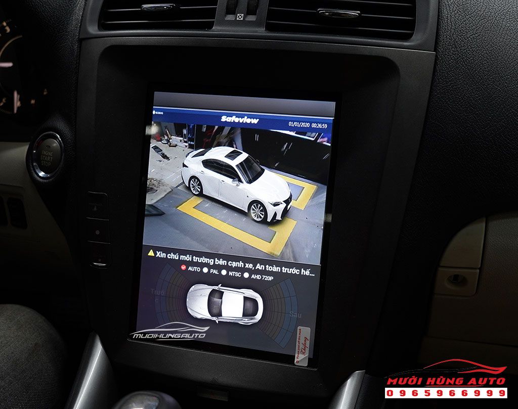 Nâng Cấp Và Lên Đời Cho Xe Lexus IS250 Với Những Sản Phẩm Chất Lượng Tại Mười Hùng Auto